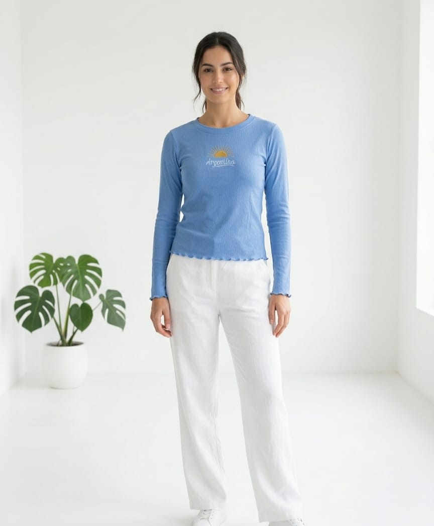 Camiseta manga larga Argentina