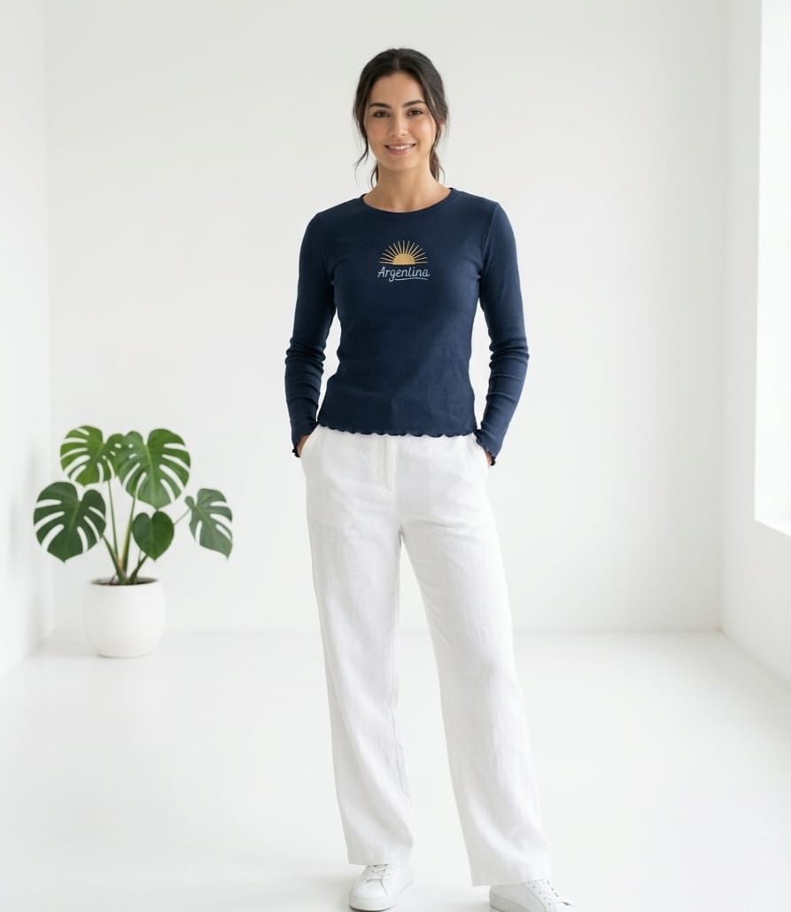 Camiseta manga larga Argentina
