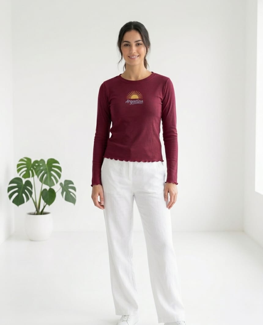 Camiseta manga larga Argentina